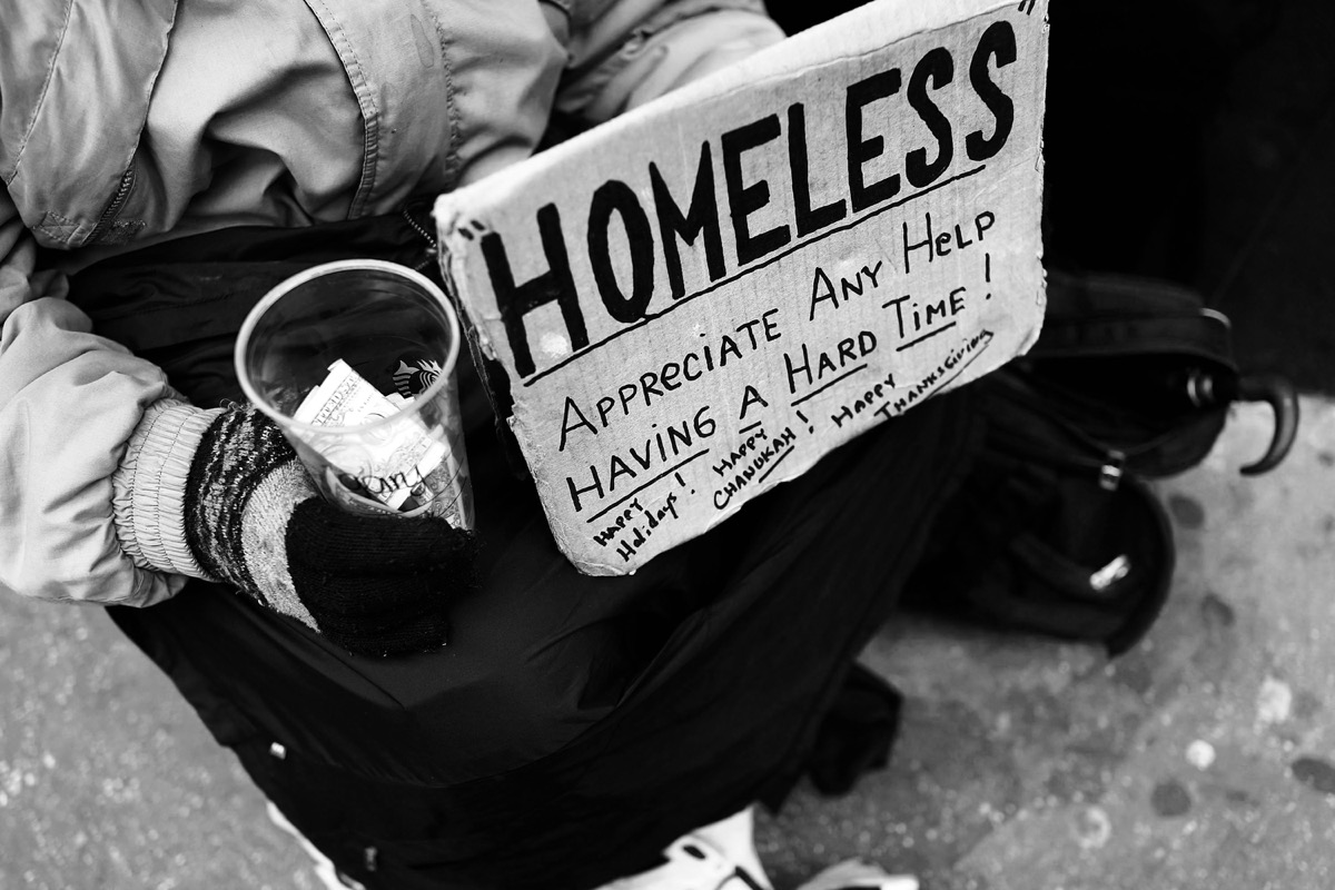 New Yorkers experiencing homelessness